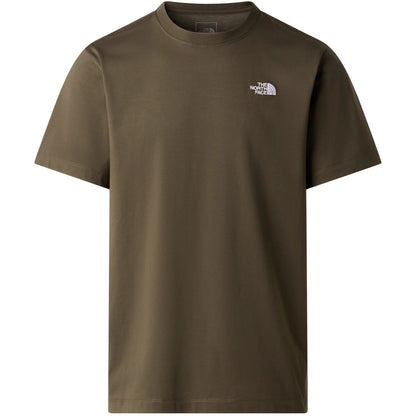 T-shirt Uomo The North Face - M Evolution Simple Dome Regular Short Sl - Verde